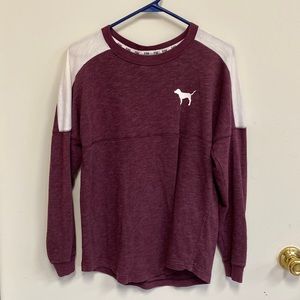 PINK by Victoria’s Secret Crew Neck Sweatshirt X-SMALL